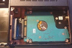 Festplatte HDD abgezogen