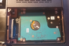 Festplatte HDD angeschlossen